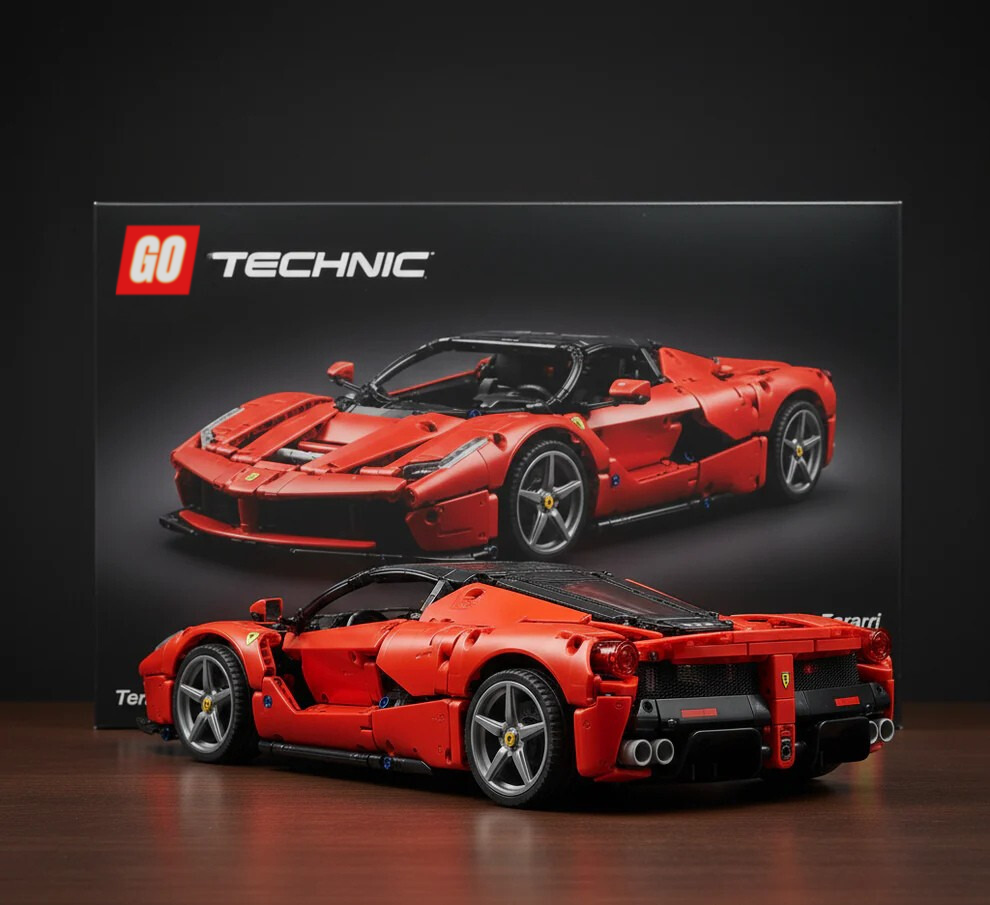 Ferrari Daytona SP3 Building Toy – Build Your Own Supercar