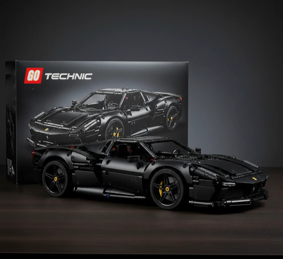 Ferrari Daytona SP3 Building Toy – Build Your Own Supercar