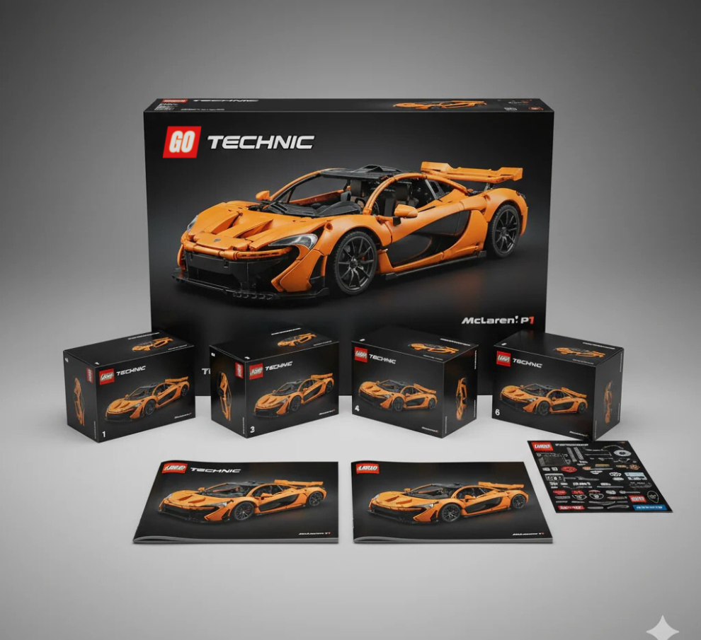 McLaren P1 Supercar Model